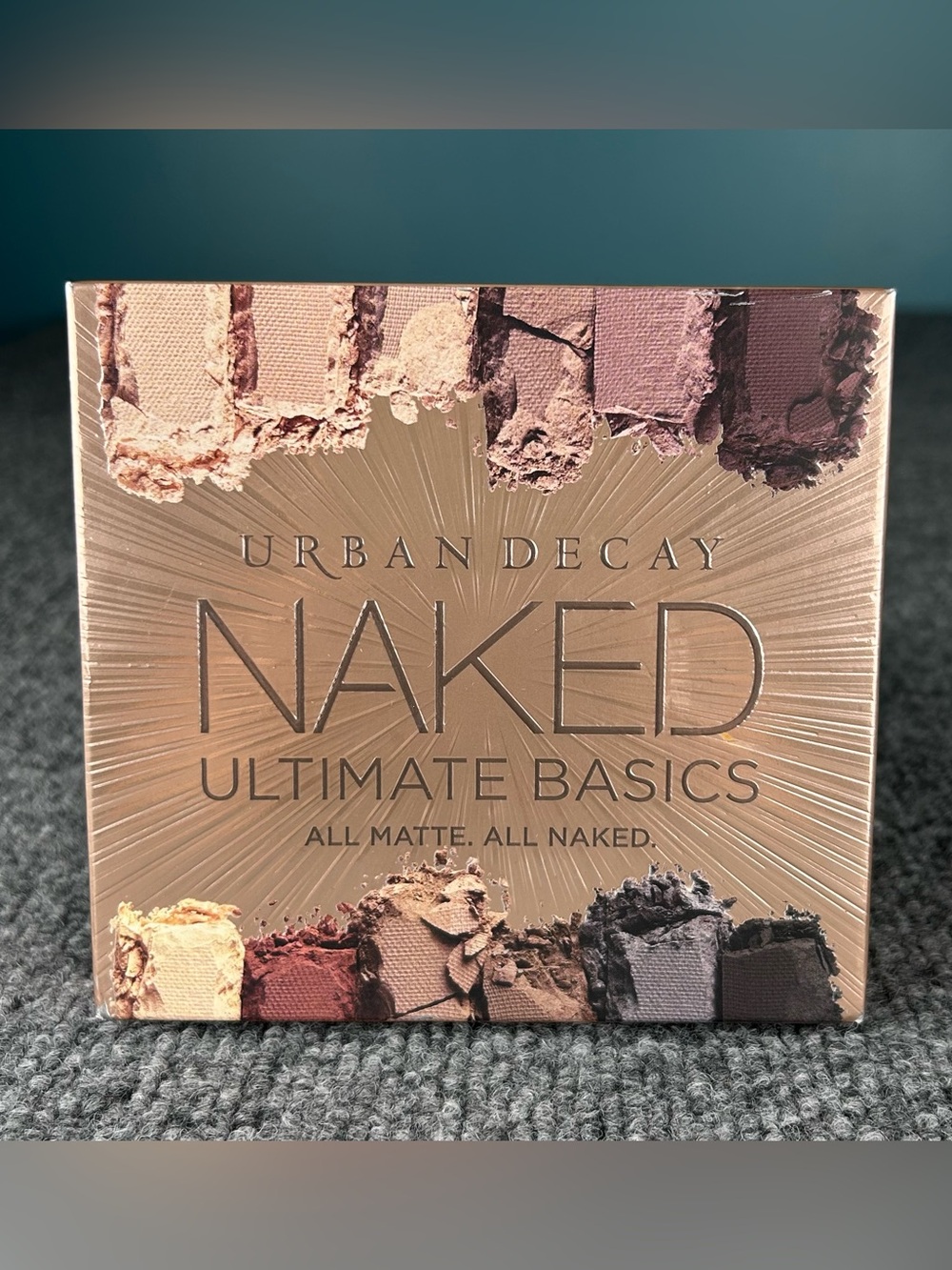 URBAN DECAY Ultimate BASICS 12 Shade Eyeshadow Palette w Brush ~NIB Discontinued